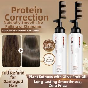 QIAOCHONG | Protein Straightening Hair Gel for Home Use - Softening & Styling