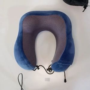 [READY STOCK] Torapo New Design Memory Foam Design U-shaped Neck Pillow 100% Cotton Pillow Travel Accessories 枕头