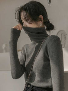 HUOLISI | High Collar Thin Sweater Top