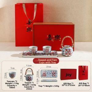 SHELI | High-Quality Ceramic Tea Set for Home Use