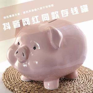 Ceramic Pig Coin Bank: A Creative Savings Solution for Kids & Adults