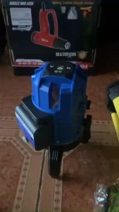 MÁY LAZE CÂN BẰNG BẮN CỐT 5 TIA XANH AKUZA -bảo hành 12 tháng