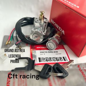 kunci kontak grand kunci kontak Honda Grand Astrea Legenda GN5. 1 set plus kunci jok