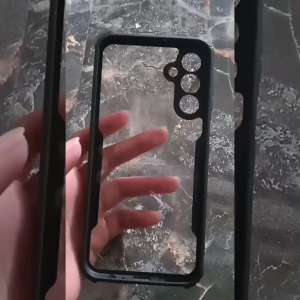 Soft Case Fusion Armor Samsung A04s A14 4G/5G A24 4G M34 5G Shockproof Black Back Slim Transparant Beetle Series