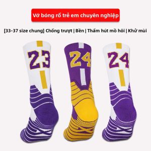 MOULIQIN | Vớ Bóng Rổ Cao Kobe Dành Cho Trẻ Em