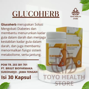 Glucoherb Original Obat Diabetes Kencing Manis Stabilkan Gula Darah