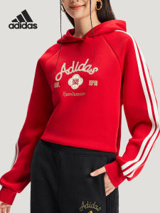 adidas | Áo Hoodie Dày Phong Cách Rộng Rãi Cho Nữ