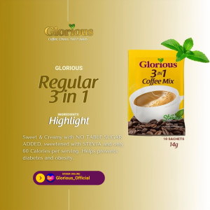 Glorious 3in1 Coffeemix by 10 sachets
