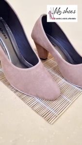 DALLEYA COLLECTION - Hunter Sepatu Hak Tahu Wanita Kerja Hitam Moka Tan Merah by lily shoes