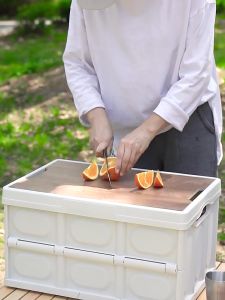 กล่องแคมป์ปิ้ง กล่องพับ 30L-56L อเนคประสงค์ พับได้ ด้ามจับให้พกพาสะดวก ความจุขนาดใหญ่