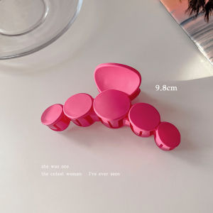 Extra Large Pink Summer Claw Clip