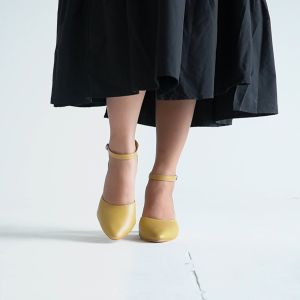 XES VIVI-463 High Heels Anklestarp Chunky Wanita 8.5cm