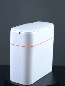 ZLEAN Tempat Sampah Cerdas 18L Otomatis Type Induksi Bergaya Modern Untuk Dapur Kamar Madi Toilet Rumah Kantor CK-2002 - 7CHK4NIE