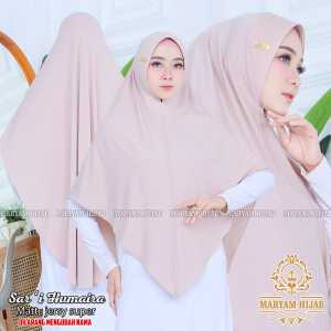 syari humaira Maryam hijab jilbab instan syari jumbo bergo premium
