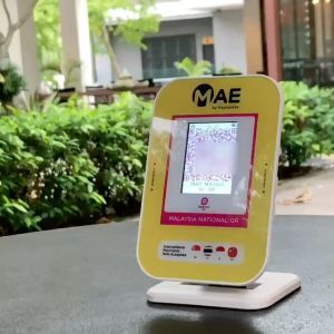 Maybank MAE Soundbox Ewallet speaker QRpay