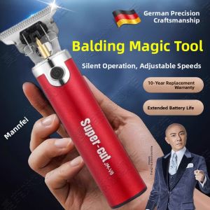 MONLEYTA | German Precision Electric Hair Clippers Mens Multi-Function Bald Head Shaving Machine Close Crop Beard Trimmer Haircut Device
