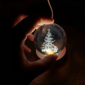 LAMPU HIAS NATAL LED 3D / LAMPU HIAS MEJA / ORNAMEN HIASAN DEKORASI NATAL