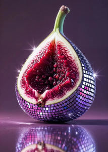 Kayou | Oil Painting By Numbers Funky Disco Ball Fruits DIY Number Drawing Canvas Pictures By Numbers Home Decor Large Size
