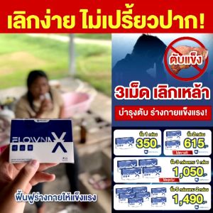 ของแท้💯✅ Flowna X เลิกเหล้า ติดนานแค่ไหนก็เลิกได้ - รุ่น 4 แพลตฟู ซื้อทั้งหมด