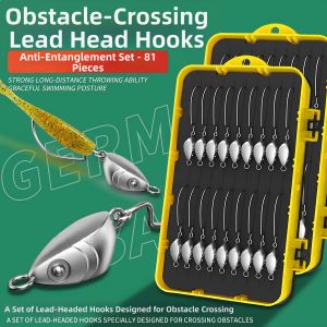 Obstacle-Proof Hook Float Tail Soft Fishing Lure
