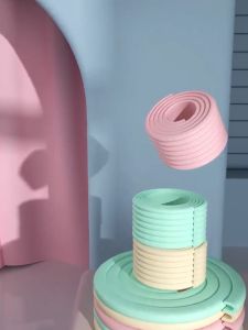 2M Baby Safety Protection Strip Table Desk Edge Guard Strip Corner Protector Furniture Corners Children Safety Foam Protection Children Table Corner Protector Guard Desk Edge Cushion Strips multifunctional Children Protection Thickening Widening Furniture