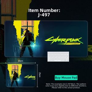 KALLDUN | Customizable Cyberpunk Theme Edge Runner Desk Mat