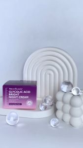 Asli Vibrant Glamour Glycolic Cream Siang 30Grm SPF20 anti Radiasi UV-Mengurangi Noda Hitam Anti Aging Hitam-Hiperpegmentasi