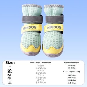 hipidog | Non-slip Soft Sole Dog Shoes For Various Breeds And Sizes