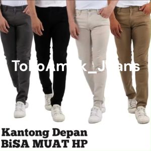 celana oxygen hugo pria / Celana panjang pria NAOMI OXYGEN HUGO premium DISTRO / ABUHITAMCREMMOCA