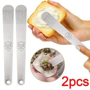 2PCS Dumpling Stuffing Spoon 304 Stainless Steel Flat Stuffing Shovel Stick Kitchen Pastry Wonton Dumplings Making Tool Accessories