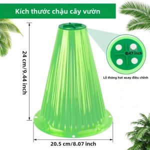 5/10 Chiếc Vỏ Bảo Vệ Cây Trồng Cây Rau Cây Con Ốc Cổ Mũ Nhà Kính Vườn Tiếp Liệu Nông Nghiệp Chăm Sóc Thực Vật Phụ Kiện
