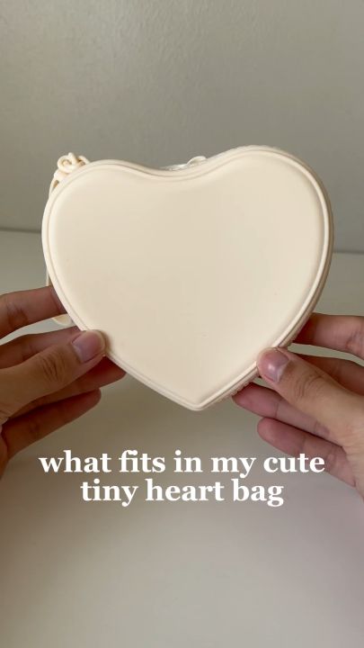 The Tidy Concept Heart Zip Bag Reusable Silicone Bag with Zipper