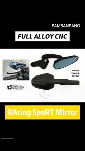 Full CNC Alloy Racing Sport 3428 Side Mirror