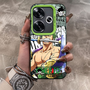 Bandai | Ốp Điện Thoại Xiaomi Redmi Phong Cách Báo Chí Luffy Zoro - Chống Xước Bảo Vệ Kép Lớp Mờ Chống Rơi Toàn Thân