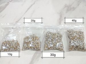 ［Ready Stock 现货］［Limited］V Cut K9 Nail Diamond Rhinestone Decoration 美甲堆钻 单色