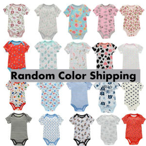 Baby 3M to 36M Bodysuits Organic Cotton Onesie for Girls Boys Newborn Infant Short Sleeve Summer Rompers Sleepwear Outfits 2025