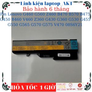 Pin laptop Lenovo G460 G560 Z460 B470 B570 B475 G450 B460 V460 Z360 G430 G360 G530 G455 G550 G565 G570 G575 V470 08S6Y21