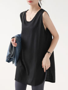MOCHU | Loose Fitting Hemmed Mid-length Sleeveless Innerwear