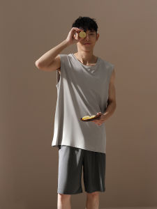 me home wear | Cool Sensation Sleeveless Tank & Shorts Set Home Wear