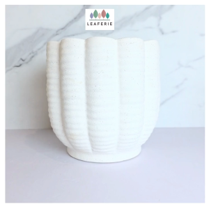 The Leaferie Ripple plant pots. flowerpot . flowerpots . flower pot . planter . planters . Ceramic