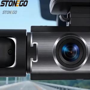 1080P HD Dual Dash Cam Front and Rear Night Vision G Sensor with 316 Inch IPS Screen Car Driving Recorder