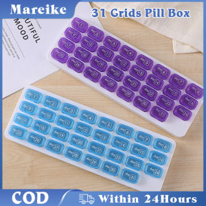 Portable 31 Day Pill Box: Your Ultimate Travel & Monthly Medicine Storage Solution