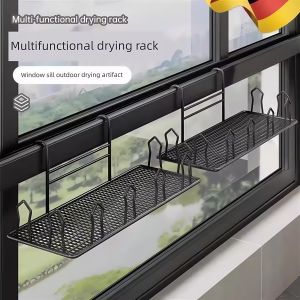 Balcony Shoes Drying Rack Outside Window