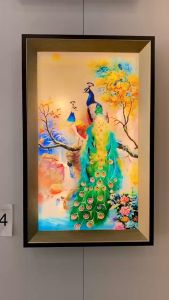 Tranh đèn LED nghệ thuật TR-04 hiện đại 3 chế độ ánh sáng