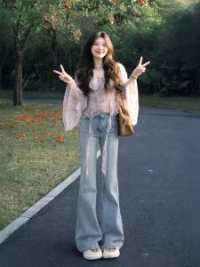 XUECAIQI | Unique Charming Outfit Women Two-Piece Set