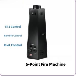 Stage Flame Thrower Oil Bar Outdoor Performance Wedding Hexagonal Flame Machine Special Colorful Flame Oil Hexagonal Torch