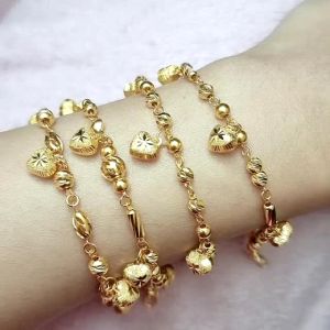 JIN JING RANTAI TANGAN DESIGN 5 LOVE (BELL) EMAS 916 8.31g/8.64g/8.88g/9.57g
