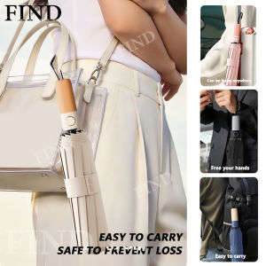 FIND High-quality 40 Ribs Automatic Umbrella With hook Windproof Anti-UV Folding Large Umbrella Rain