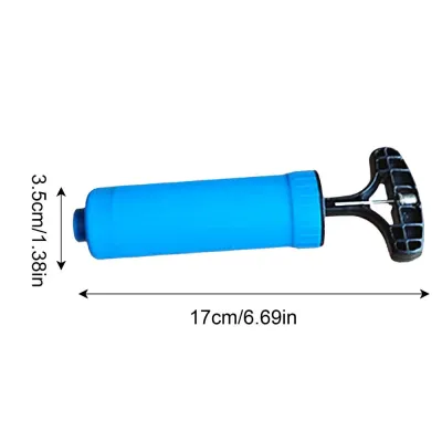Air Pump Portable Sports Ball Hand Air Pump With Needle And Nozzle Ball Inflator For Football Basketball Volleyball Balloons