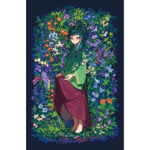 Bandai | Diamond Painting Anime The Apothecary Diaries Full Round/Square Diamonds Mosaic Artwork Creative Handmade Home Decor Gift